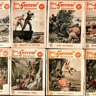 8 x Jörn Farrow`s U-Boot - Abenteuer , 40 Pfennig-Ausgaben