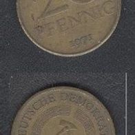 20 Pf DDR Gebrauchsmünze von 1971