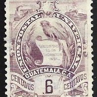 Guatemala Briefmarke " Wappen " Michelnr. 46 o
