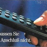Telefonkarte P 01 von 1995 , Kabelanschluss , leer