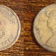 Münze Ägypten: 50 Piaster 2008