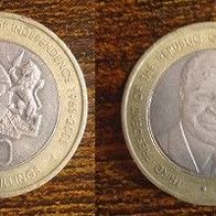 Münze Kenia: Sondermünze 40 Shilling 2003 - 40 Jahre Unabhängigkeit 1963 - 2003