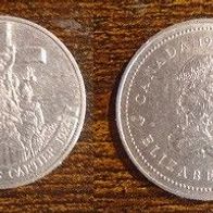 Münze Kanada: 1 Dollar 1984 - 450 Jahrestag der Landung Jacques Cartier Sondermünze