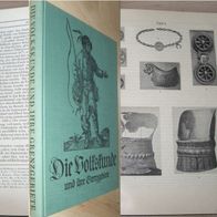 Die Volkskunde und ihre Grenzgebiete 1925 Jahrbuch für historische Volkskunde Band I