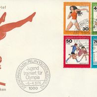 Berlin / Nr. 517 - 520 Jugend / FDC
