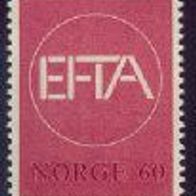 Europa EFTA-Ausgaben Norwegen Mi. Nr. 551 * * <