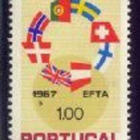 Europa EFTA-Ausgaben Portugal Mi. Nr. 1043 * * <