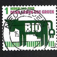 Holland Briefmarke aus der Serie " Denken Sie Grün, Handeln Sie Grün " Michelnr. 2554