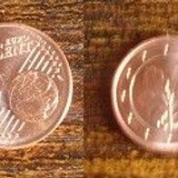 Münze Deutschland: 2 Euro Cent 2022 - F - Vorzüglich