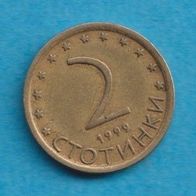 Bulgarien 2 Stotinki 1999