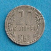 Bulgarien 20 Stotinki 1962