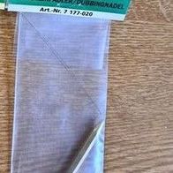 Neu Messing Dubbingnadel Schnureinfädler Exori Fliegenfischen Fliegen Farbe Gold
