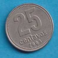 Argentinien 25 Centavos 1993 (1)