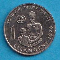 Swaziland 1 Lilangeni 1976 FAO - Nahrung und Schutz für alle