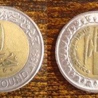 Münze Ägypten: 1 Pound 2018 - Sondermünze " New Capital Egypt "