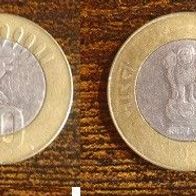 Münze Indien: 10 Rupee 2012