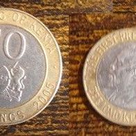 Münze Kenia: 10 Shilling 2005