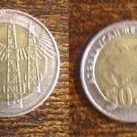 Münze Aserbaitschan: 50 Qapik