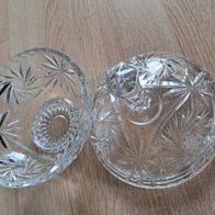 Große Bonboniere aus Bleikristall