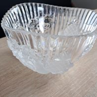 Obstschale aus Bleikristall