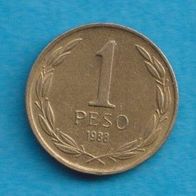 Chile 1 Peso 1988