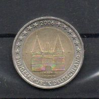 Deutschland, 2 Euro, 2006, Schleswig-Holstein, Prägestätte D