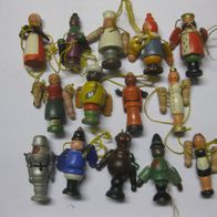 WHW-RSS, Zwerge, Engel und Kinder, aus Tieste 056-065, Holz