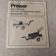 bauanleitung 1114 ALCO Schaumwasserwerfer