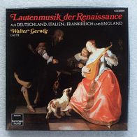 Walter Gerwig - Lautenmusik der Renaissance, 3 LP-Box - Harmonia Mundi 1964