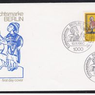 Berlin / Nr. 633 Weihnachten / FDC