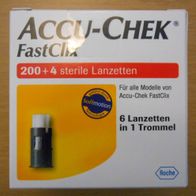 ACCU-CHEK FastClix 204 Lanzetten - Akku CHECK - NEU / OVP
