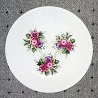 ein schöner RETRO-28er Porzellan Teller DDR SEP Eisenberg Thüringen, Blumenmotiv
