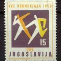 Jugoslawien Mi. Nr. 909 Olympische Sommerspiele Rom 1960 * <