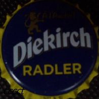 Diekirch Radler Zitrone (gelb) Luxembourg 2016 Bier Brauerei Kronkorken in unbenutzt