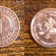 Alter Langenzenner Glückspfennig zum Silverstermarsch