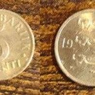 Münze Estland: 5 Senti 1991