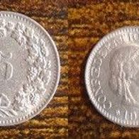 Münze Schweiz: 5 Rappen 1959