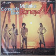 Boney M - Malaika / Consuela Biaz (1981) 45 single 7" Ungarn Pepita EX