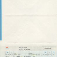 Fahrkarte DB 509639616 Platzreservierung Basel SBB - Frankfurt am Main am 02.08.2015