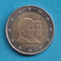 Luxemburg 2 Euro 2006 25. Geburtstag Erbgroßherzog Guillaume