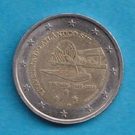 Portugal 2 Euro 2022 100 Jahre Erstüberquerung des Südatlantiks