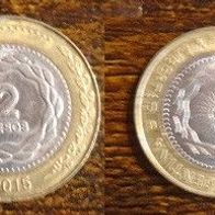 Münze Argentinien: 2 Pesos 2015