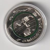 5 Euro Münze "Gemässigte Zone" 2019 J - gekapselt unzirkuliert