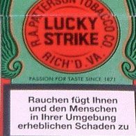 Zigarettenschachtel Lucky Strike