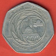 Jordanien 1/2 Dinar 1980 Mohamedanische Jahrhundertwende
