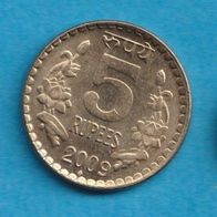 Indien 5 Rupees 2009