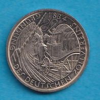 5 DM Zollverein 1984 D