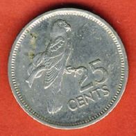 Seychellen 25 Cents 1982