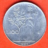 Italien 100 Lire 1965