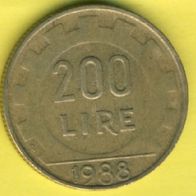 Italien 200 Lire 1988